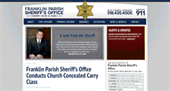 Desktop Screenshot of franklinsheriff.net